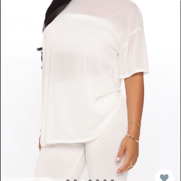 Fashion Nova Nice and Clear Biker Short Set - Picture 2 of 4